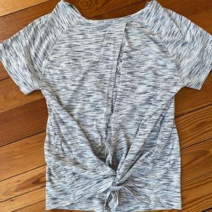 Lululemon Tie Back Tee